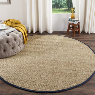 Safavieh Natural Fiber NF115E Natural/Blue Area Rug 