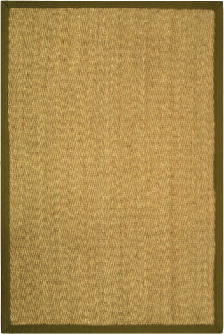 Safavieh Natural Fiber NF115G Natural/Olive Area Rug 