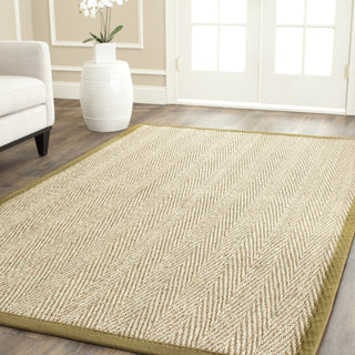 Safavieh Natural Fiber NF115G Natural/Olive Area Rug 