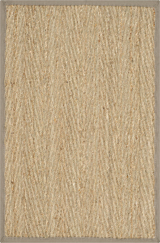 Safavieh Natural Fiber NF115P Natural/Grey Area Rug 