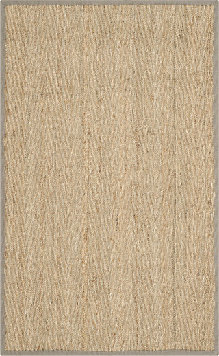 Safavieh Natural Fiber NF115P Natural/Grey Area Rug 