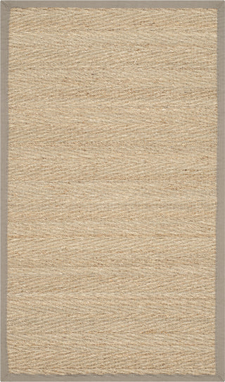 Safavieh Natural Fiber NF115P Natural/Grey Area Rug 