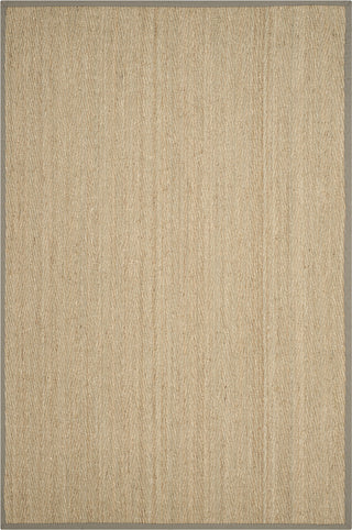 Safavieh Natural Fiber NF115P Natural/Grey Area Rug 