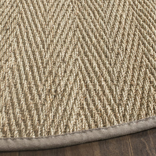 Safavieh Natural Fiber NF115P Natural/Grey Area Rug 