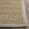 Safavieh Natural Fiber NF115P Natural/Grey Area Rug 