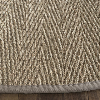 Safavieh Natural Fiber NF115P Natural/Grey Area Rug 