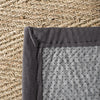 Safavieh Natural Fiber NF115Q Natural/Dark Grey Area Rug 