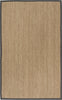 Safavieh Natural Fiber NF115Q Natural/Dark Grey Area Rug main image