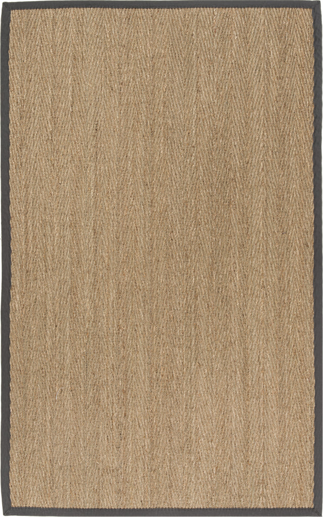 Safavieh Natural Fiber NF115Q Natural/Dark Grey Area Rug main image