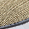 Safavieh Natural Fiber NF115Q Natural/Dark Grey Area Rug 