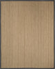 Safavieh Natural Fiber NF115Q Natural/Dark Grey Area Rug 