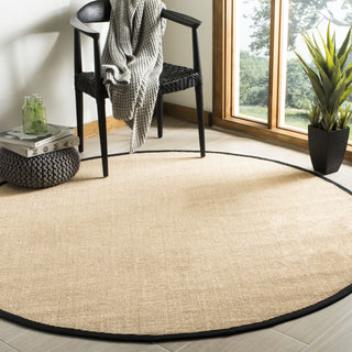 Safavieh Natural Fiber NF131A Beige/Black Area Rug  Feature