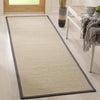 Safavieh Natural Fiber NF131B Natural/Dark Grey Area Rug 