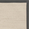 Safavieh Natural Fiber NF131B Natural/Dark Grey Area Rug 