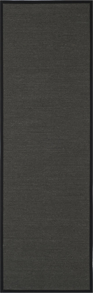 Safavieh Natural Fiber NF131D Anthracite/Black Area Rug 