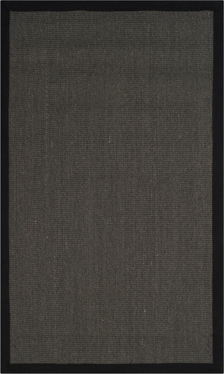 Safavieh Natural Fiber NF131D Anthracite/Black Area Rug 