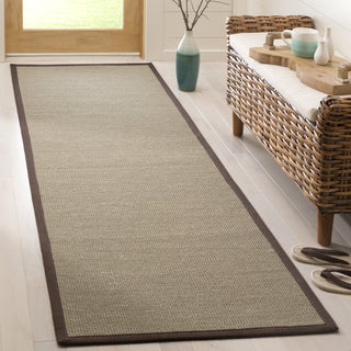 Safavieh Natural Fiber NF131F Sage/Brown Area Rug 