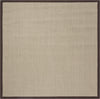 Safavieh Natural Fiber NF131F Sage/Brown Area Rug 