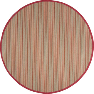 Safavieh Natural Fiber NF132B Brown/Red Area Rug 