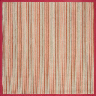 Safavieh Natural Fiber NF132B Brown/Red Area Rug 