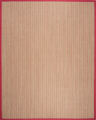 Safavieh Natural Fiber NF132B Brown/Red Area Rug main image