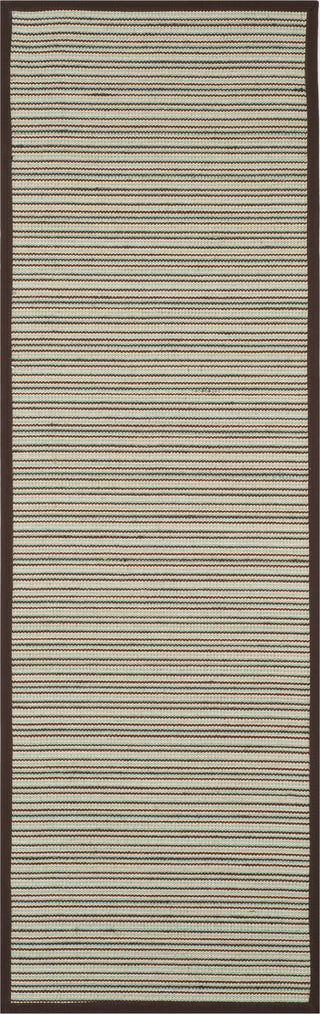 Safavieh Natural Fiber NF132C Teal/Brown Area Rug 