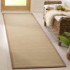 Safavieh Natural Fiber NF132D Multi/Light Brown Area Rug 