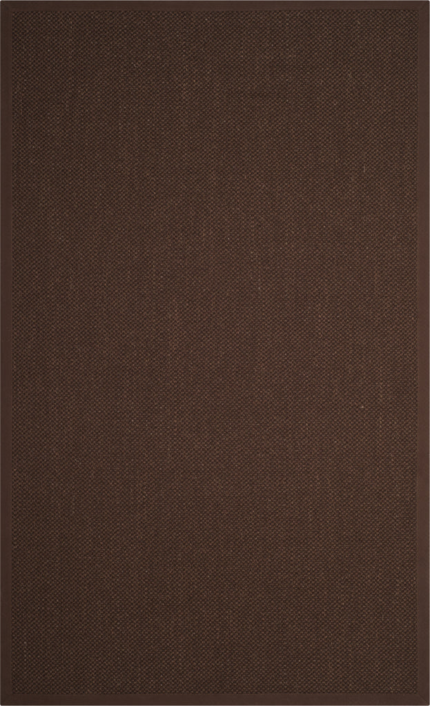 Safavieh Natural Fiber NF133D Chocolate/Dark Brown Area Rug main image