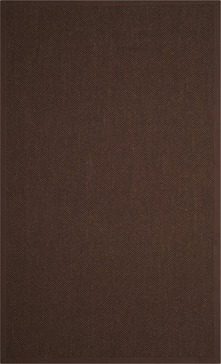 Safavieh Natural Fiber NF133D Chocolate/Dark Brown Area Rug main image