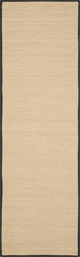 Safavieh Natural Fiber NF141A Maize/Black Area Rug 