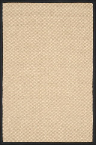 Safavieh Natural Fiber NF141A Maize/Black Area Rug 