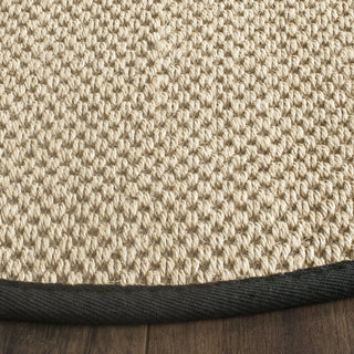 Safavieh Natural Fiber NF141A Maize/Black Area Rug 