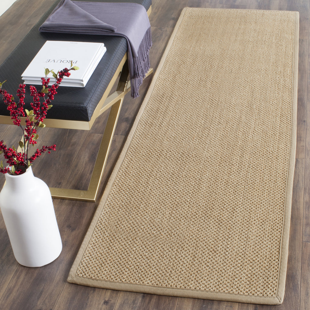 Safavieh Natural Fiber NF141B Maize/Linen Area Rug – Incredible Rugs ...