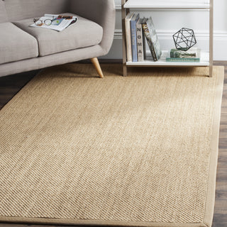 Safavieh Natural Fiber NF141B Maize/Linen Area Rug  Feature