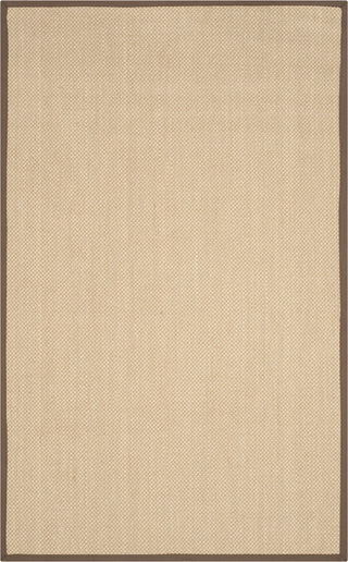 Safavieh Natural Fiber NF141C Maize/Brown Area Rug main image