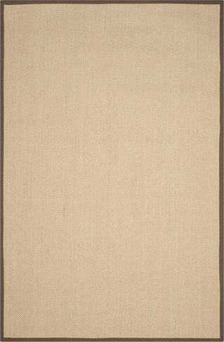 Safavieh Natural Fiber NF141C Maize/Brown Area Rug 