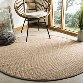 Safavieh Natural Fiber NF141G Maize/Grey Area Rug  Feature