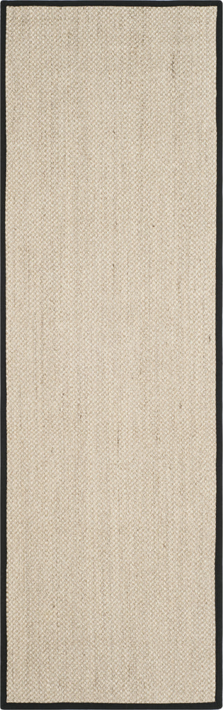 Safavieh Natural Fiber NF143A Marble/Black Area Rug 