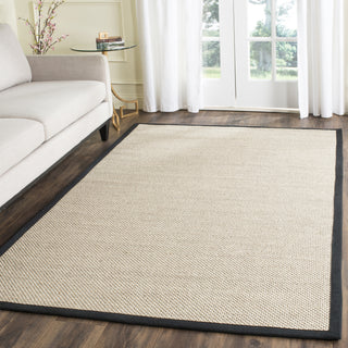 Safavieh Natural Fiber NF143A Marble/Black Area Rug 