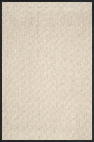 Safavieh Natural Fiber NF143A Marble/Black Area Rug 