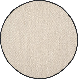 Safavieh Natural Fiber NF143A Marble/Black Area Rug 