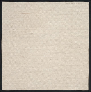 Safavieh Natural Fiber NF143A Marble/Black Area Rug 