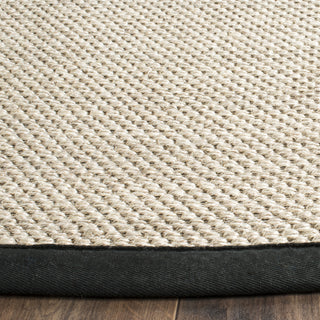 Safavieh Natural Fiber NF143A Marble/Black Area Rug 