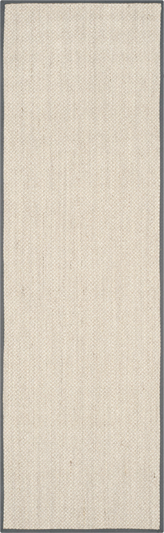 Safavieh Natural Fiber NF143D Marble/Dark Grey Area Rug 