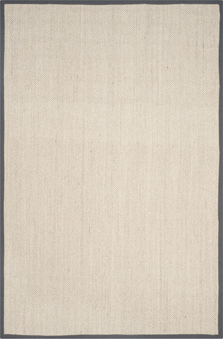 Safavieh Natural Fiber NF143D Marble/Dark Grey Area Rug 