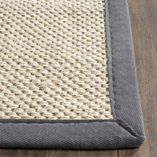 Safavieh Natural Fiber NF143D Marble/Dark Grey Area Rug 