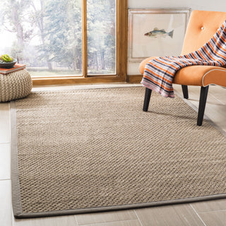 Safavieh Natural Fiber NF153A Natural/Grey Area Rug  Feature