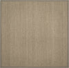 Safavieh Natural Fiber NF153A Natural/Grey Area Rug 