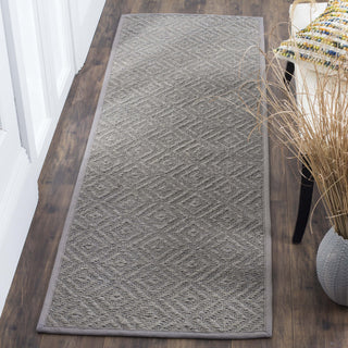 Safavieh Natural Fiber NF154B Light Grey/Grey Area Rug 