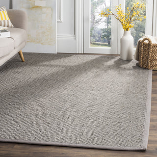 Safavieh Natural Fiber NF154B Light Grey/Grey Area Rug  Feature